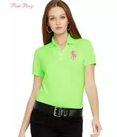 ralph lauren mujer new t-shirt sportswear vert big pony